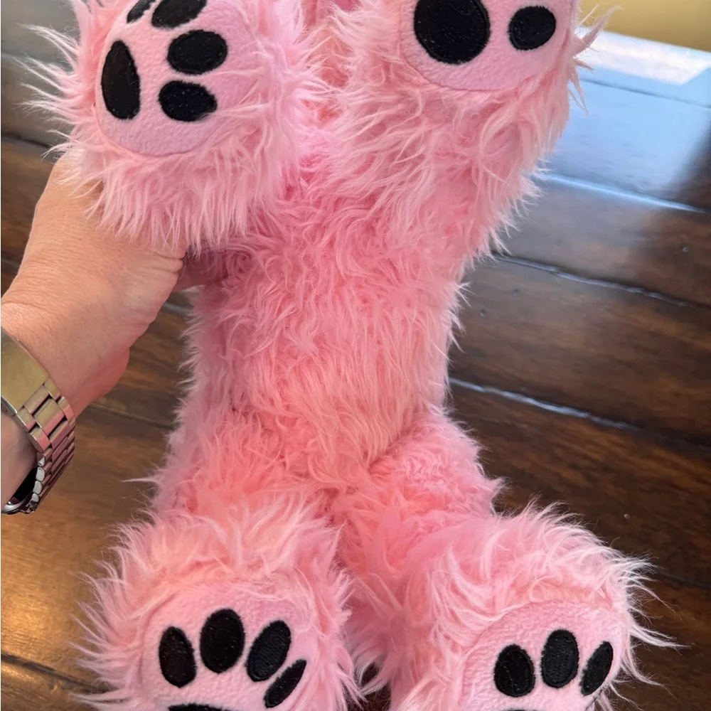 Retired Pink Terrier Build-a-Bear ‘Darling Doggie’ with Collar- Size 16”